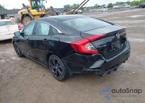 2019 Honda Civic Sport z USA, uszkodzony, nr VIN 2HGFC2F85KH514081
